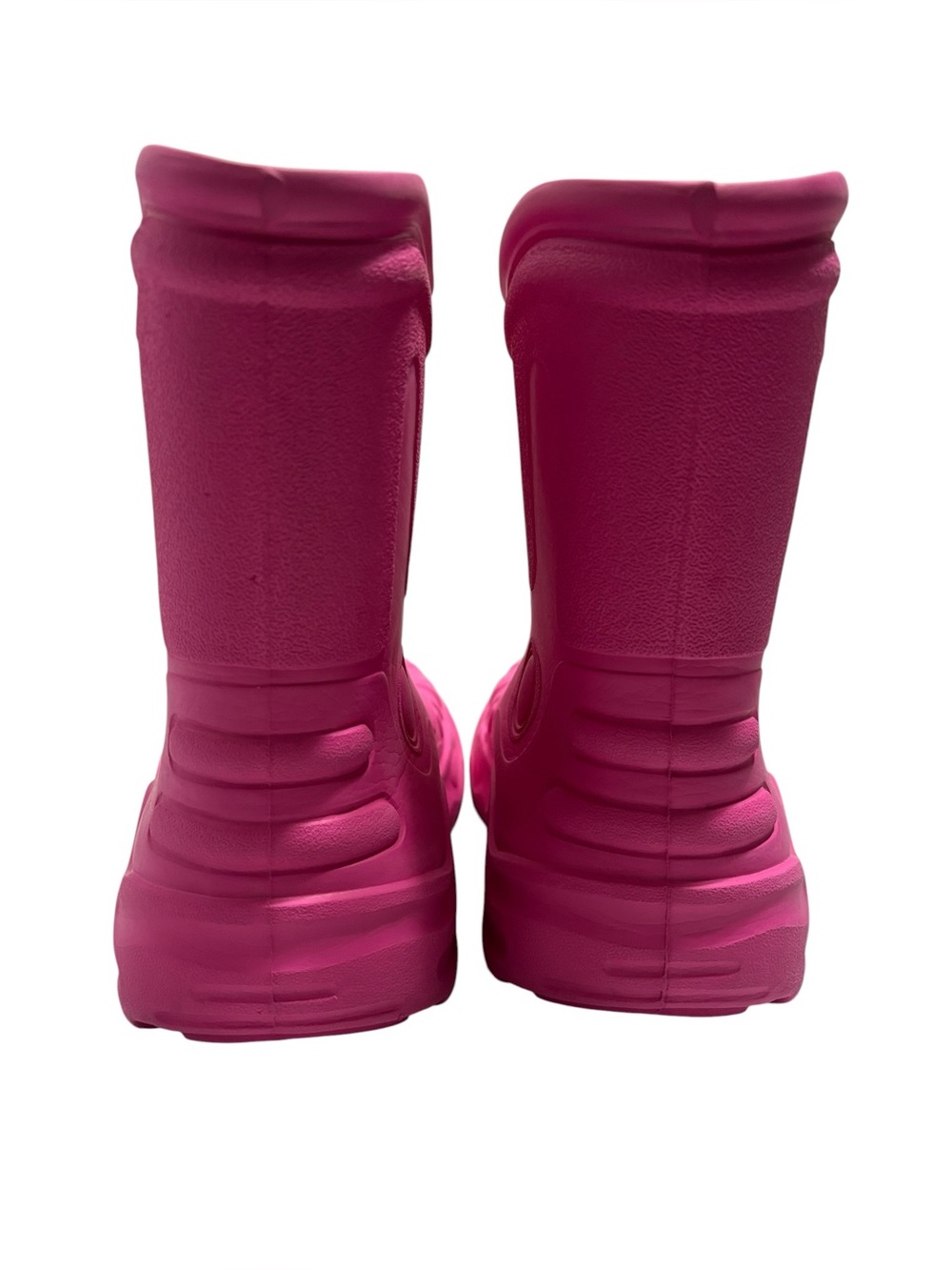 CROCS Pink Georgie Youth Slip-On Waterproof Outdoor Rain Boots Size M2 W4 - Picture 6 of 14